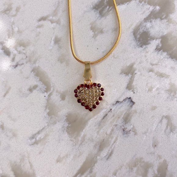 Good platted Heart necklace - Picture 2 of 3